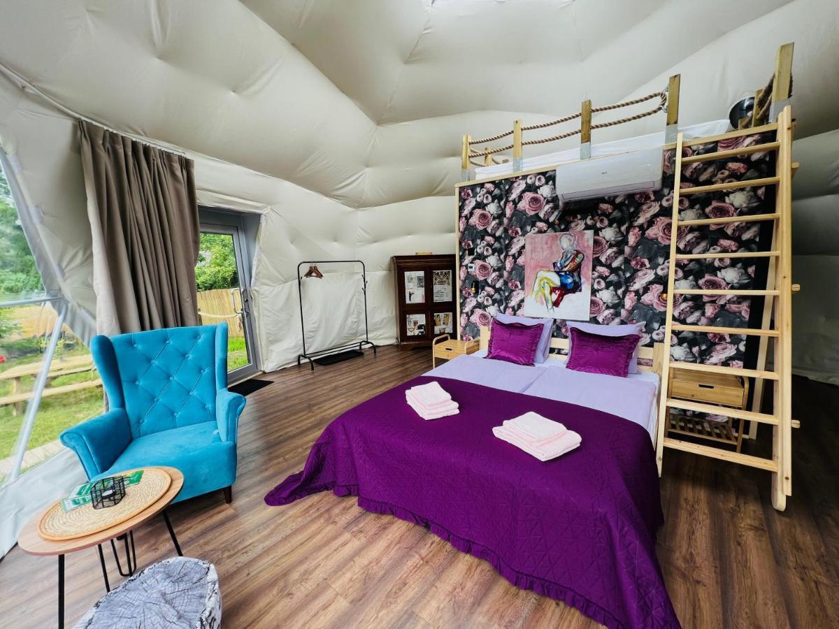 Glamping Stacja Zieleniec W Naleczowie Luksusowy namiot *